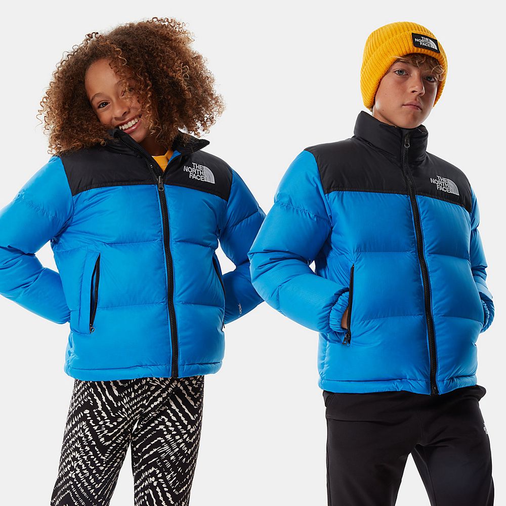 The North Face Jackets Youth Australia - The North Face 1996 Retro Blue (XFV-298503)